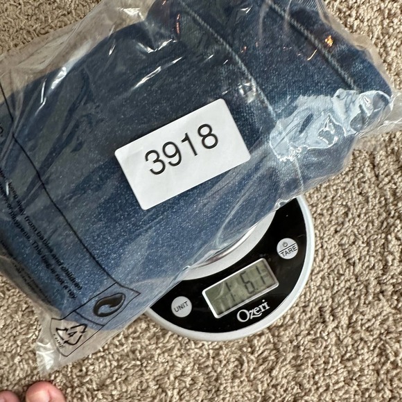 PILCRO The Cigarette High-Rise Slim Straight Jeans Cotton Blend Blue Size 31 - Picture 16 of 16